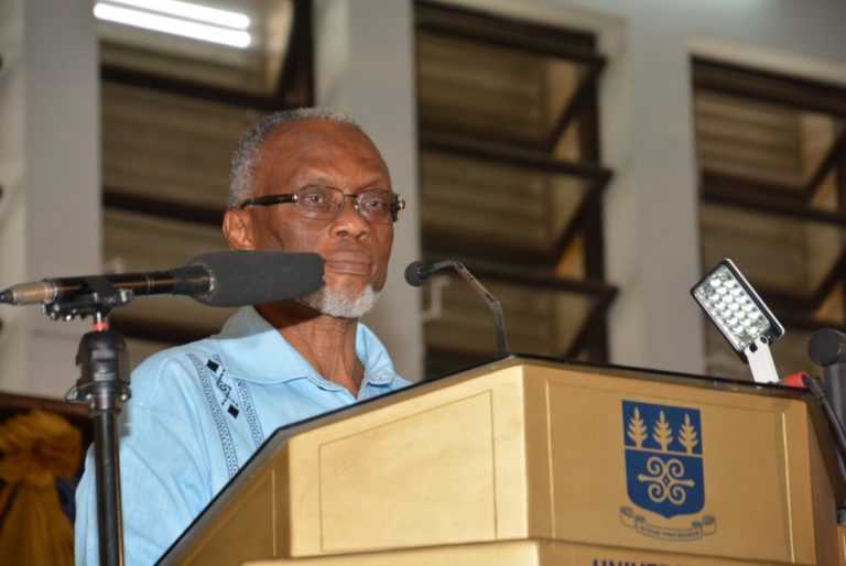 Professor Akilagpa Sawyerr addressing the HERPNET conference